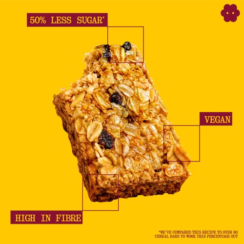 Graze Banana Bread Oat Boosts Flapjack Snack