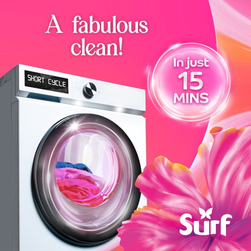 Surf Quick Wash Floral Fusion Laundry Detergent 55 Washes