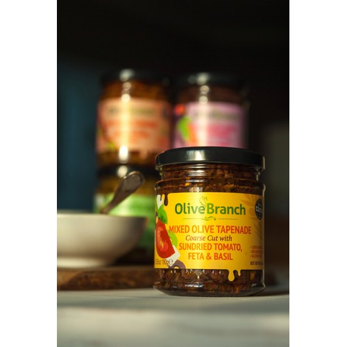 Olive Branch Olive Tapenade with Sundried Tomato, Feta & Greek Basil