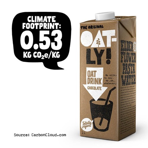 Oatly Oat Drink Chocolate Long Life 