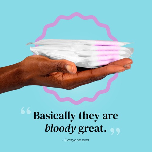 Mooncup Pads with Wings Heavy Night, Zero Irritants, Vagina Approved