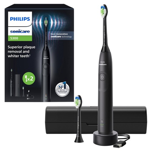 Philips Sonicare 5300 Series Black Electric Toothbrush
