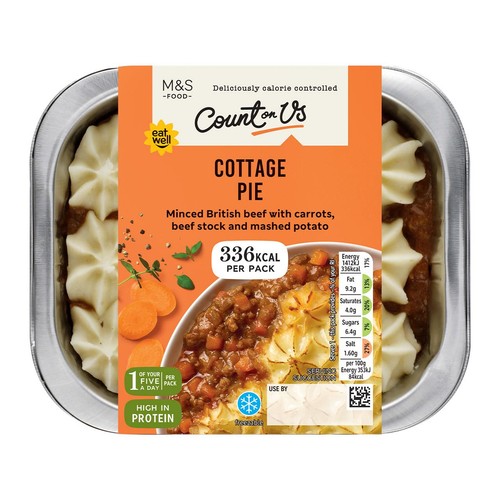 M&S Count On Us Cottage Pie