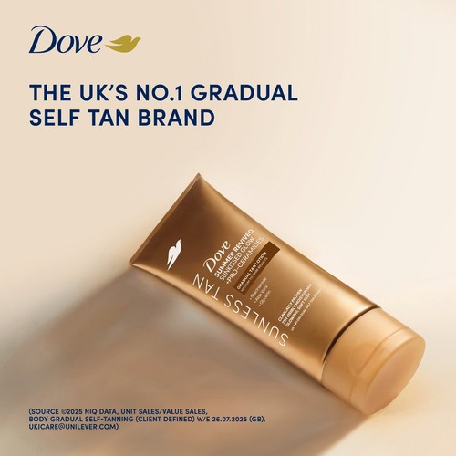 Dove Dermaspa Summer Revived Medium-Dark Body Lotion