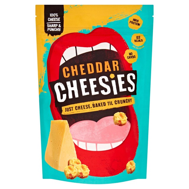 Cheesies Cheddar Popped Cheese Snack 60g