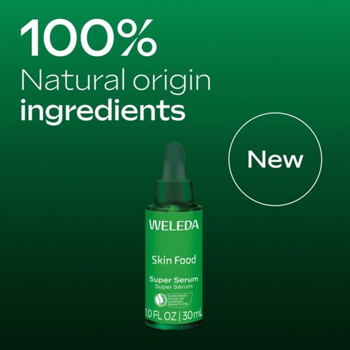 Weleda Skin Food Super Serum Hyaluronic Acid Ceramides 100% Natural Origin