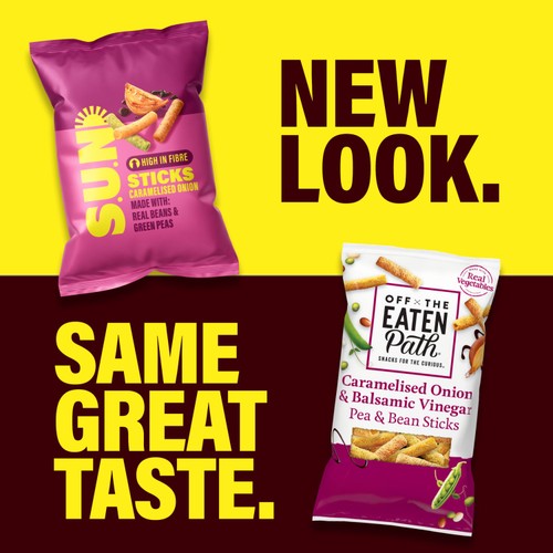 SUN Caramelised Onion Sticks Sharing Bag Crisps