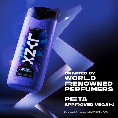 Lynx Fine Fragrance Blue Lavender Shower Gel