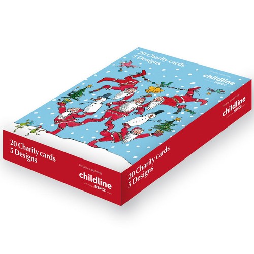 Quentin Blake NSPCC Charity Christmas Card Pack
