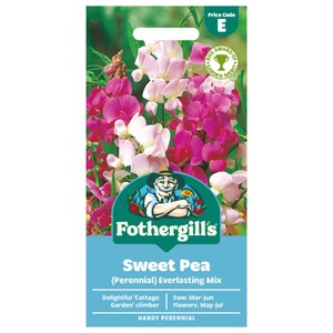 Mr Fothergill's Sweet Pea Perennial Everlasting Mix