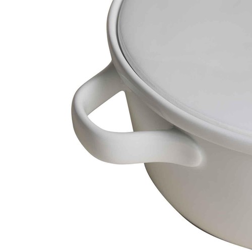 M&S Maxim Ceramic Casserole Dish, One Size, White