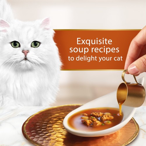 Gourmet Soup Royale Fish in Gravy Wet Cat Food