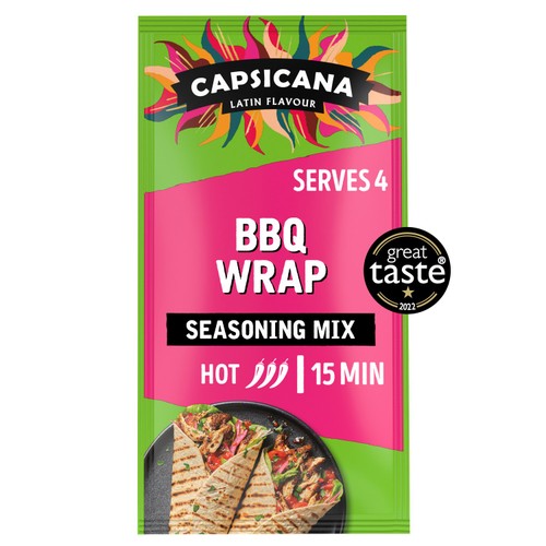 Capsicana Brazilian Smoked Paprika & Spices Fajita Seasoning Mix Medium