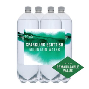 M&S Sparkling Scottish Mountain Water 