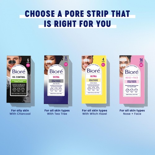 Biore Deep Cleansing Charcoal Pore Strips