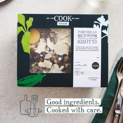 COOK Portobello Mushroom Risotto for 2