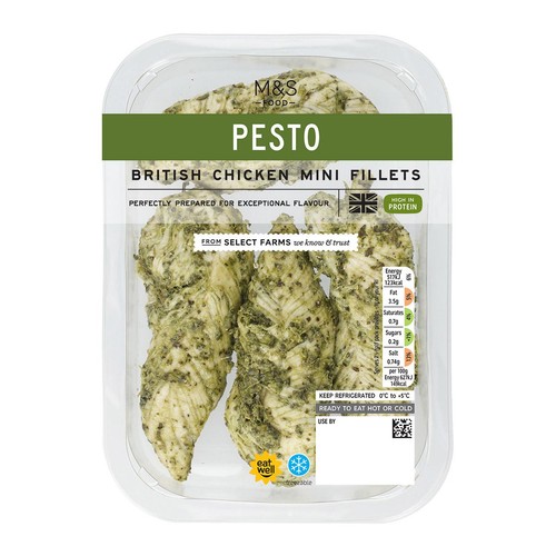 M&S Pesto Chicken Mini Fillets