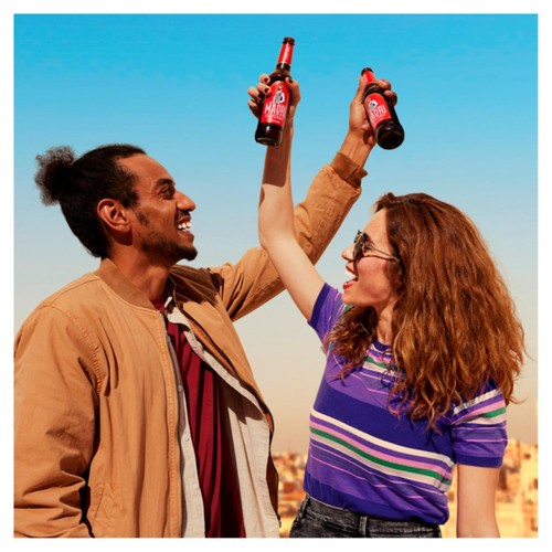 Madri Excepcional Premium Lager Beer Bottles