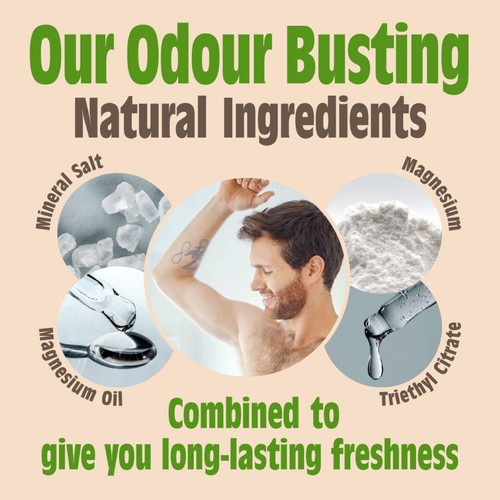 Salt of the Earth Natural Deodorant Spray Oud & Bergamot