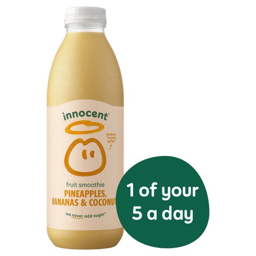 Innocent Pineapples Bananas & Coconuts Smoothie 