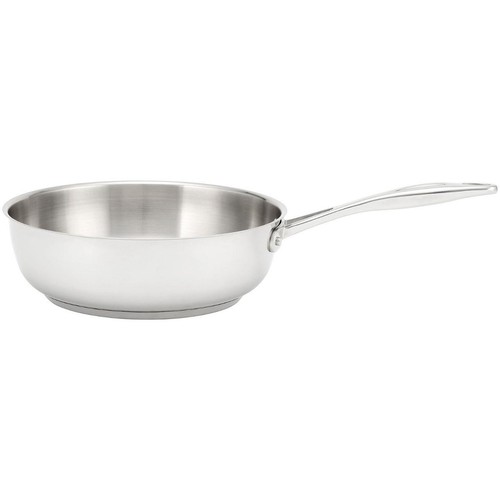 Stellar Profile Uncoated Stainless Steel 24cm Chef Pan