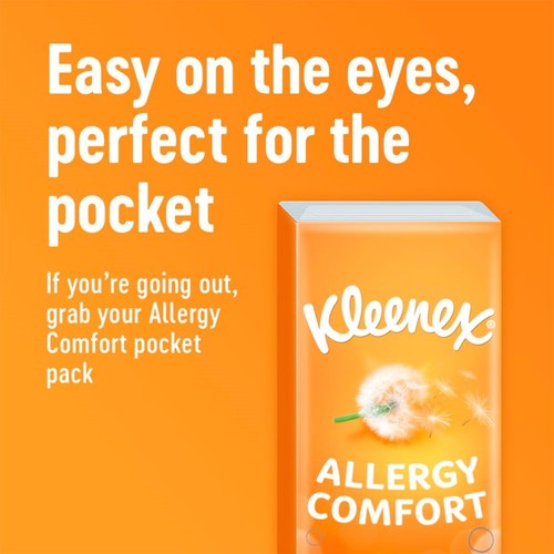 Kleenex Allergy Comfort Tissues Pocket Pack