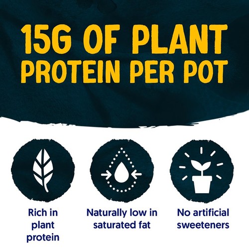 Alpro High Protein Tropical Fruit Dairy Free Soya Yoghurt Alternative