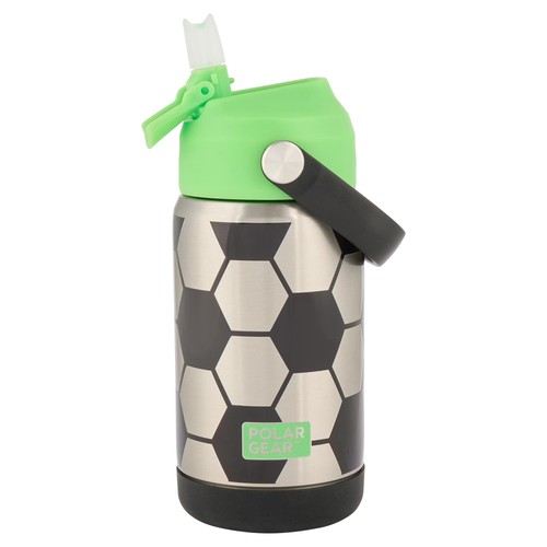 Polar Gear Football Hydra Cool 370ml Stainless Steel Bottle