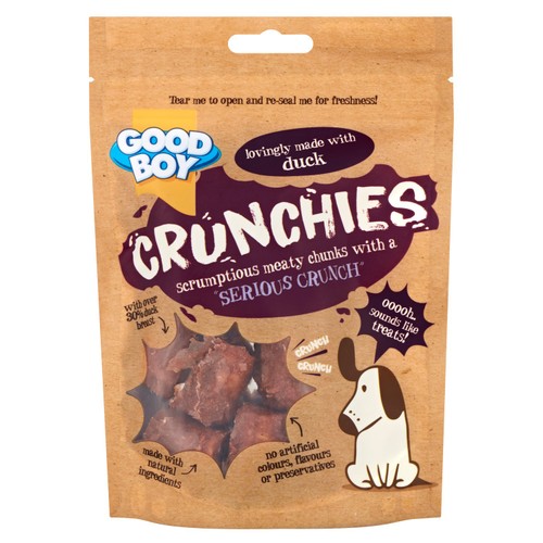Good Boy Crunchies Duck Reward Dog Treats