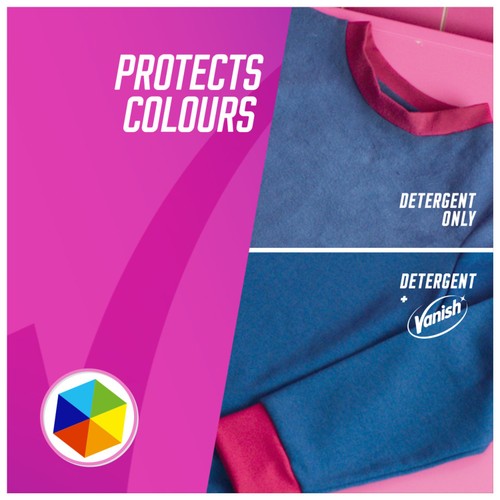 Vanish Oxi Action Powder Fabric Stain Remover Powder Colours 