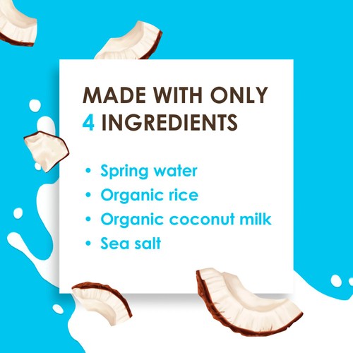 Rude Health Organic Coconut Drink Longlife