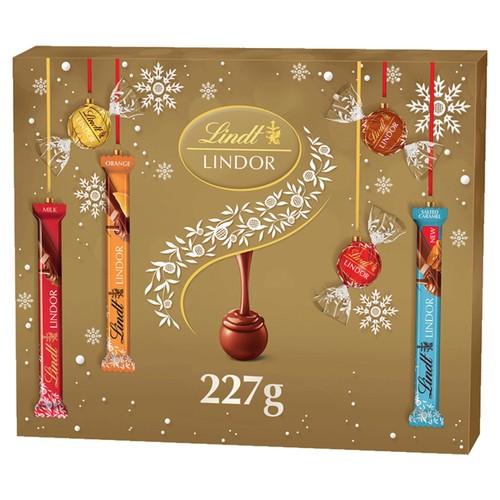 Lindt Lindor Assorted Christmas Selection Gift Box