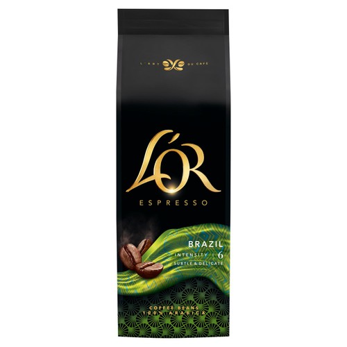 L'OR Brazil Coffee Beans Intensity 6