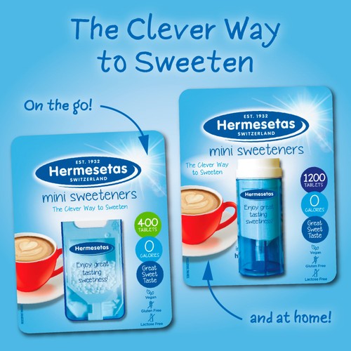 Hermesetas Mini Sweeteners Tabs