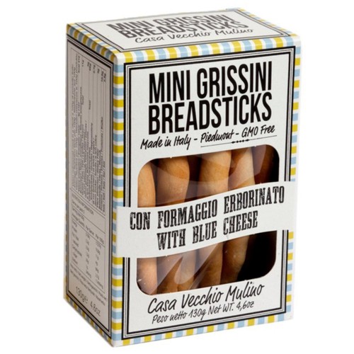 Vecchio Mulino Mini Grissini with Cheese