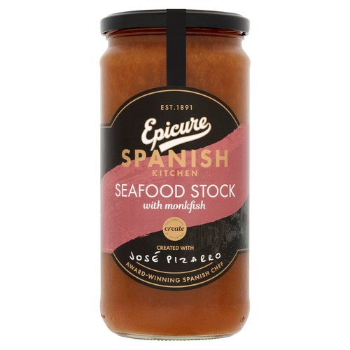 Epicure Spanish Seafood Stock Rich Broth with Monkfish