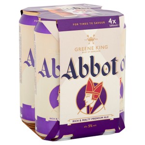Greene King Abbot Rich & Malty Premium Ale Beer
