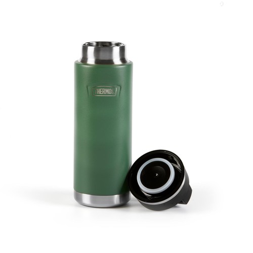 Thermos Icon Series Screw Top Bottle Rock Cap Green 710ml