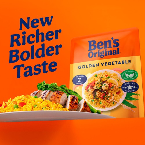 Ben's Original Golden Vegetable Microwave Rice