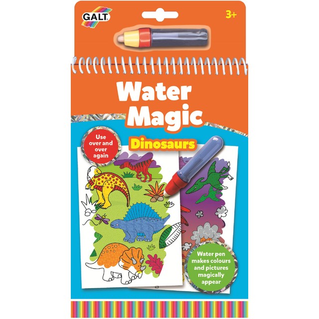 James Galt Water Magic Dino Water-Reveal Colouring Toy
