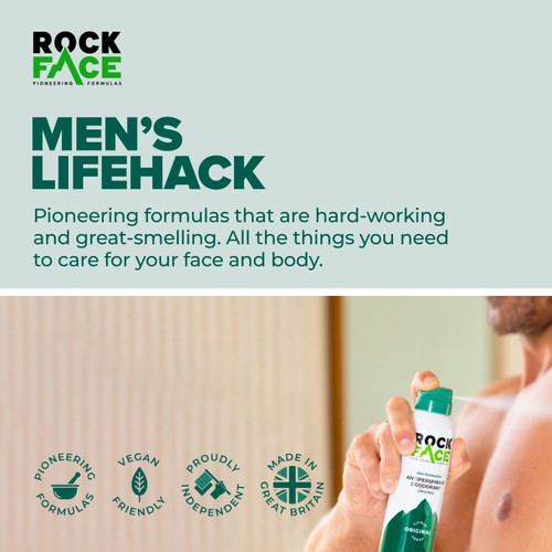 Rock Face Original 48 Hour Antiperspirant Deodorant