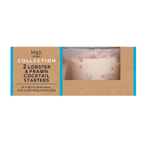 M&S 4 Lobster & Prawn Cocktails