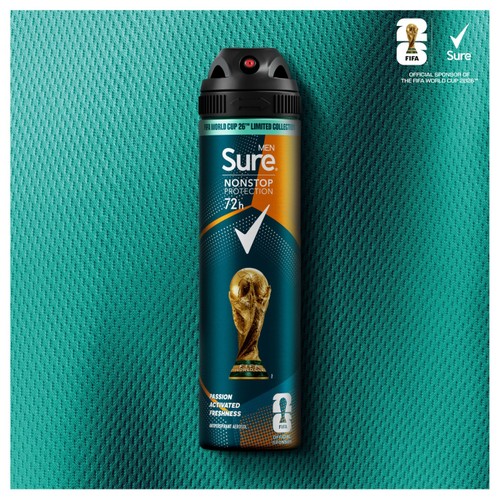 Sure Men Limited Edition Cobalt Dry 72h Antiperspirant Deodorant