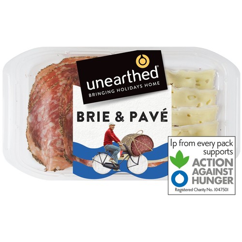 Unearthed French Brie & Pave Platter
