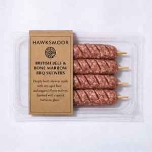 Hawksmoor BBQ Beef and Bone Marrow Skewers