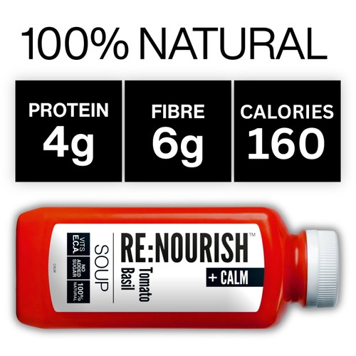 RENOURISH Calm Tomato & Basil, No Added Sugar Soup