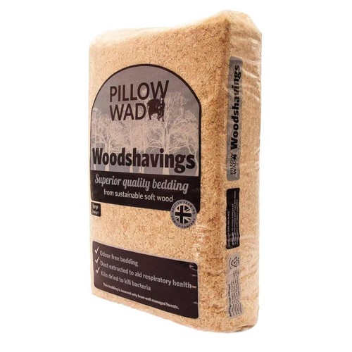 Pillow Wad Wood Shavings, Medium
