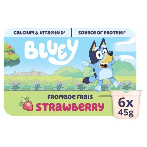 Bluey Fromage Frais Strawberry