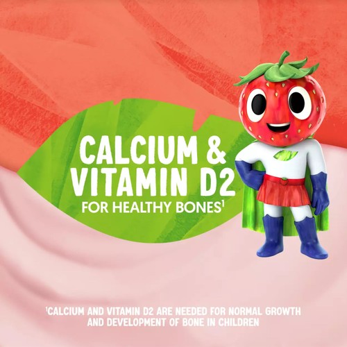 Alpro Kids Strawberry Soya Dairy Free Yoghurt Alternative