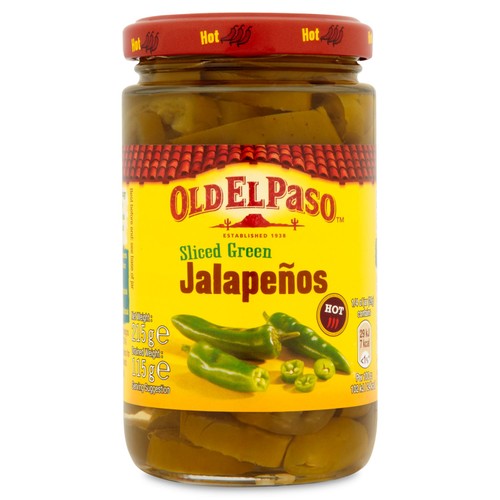 Old El Paso Sliced Green Jalapenos